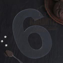 Трафарет для торта "Цифра 6/9"