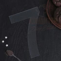 Трафарет для торта "Цифра 7"
