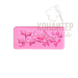 молд силиконовый Композиция из розы 4,5*10,5см