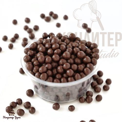 Шоколадные хрустящие шарики CALLEBAUT CRISPEARLS - темный шоколад