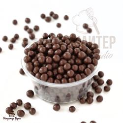 Шоколадные хрустящие шарики CALLEBAUT CRISPEARLS - темный шоколад
