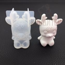 Молд силиконовый 3D Олень 6*7см
