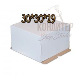 Коробка для торта 30*30*19 50шт