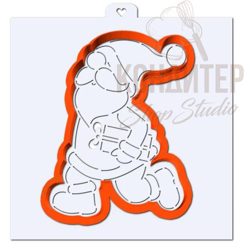 Вырубка + трафарет 