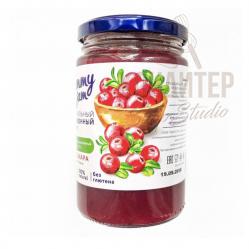 Натуральный Клюквенный джем без сахара