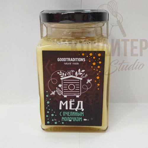 Цветочный мёд с пчелиным маточным молочком