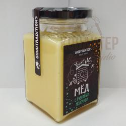 Цветочный мёд с пчелиным маточным молочком