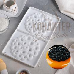 Силиконовая форма для муссовых десертов Коралл