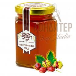 Мёд каштановый Bello honey 300гр стекл банка