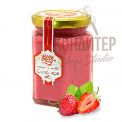 Крем-мёд с клубникой Bello Honey 260гр стекл банка
