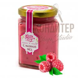 Крем-мёд с малиной Bello Honey 260гр стекл банка
