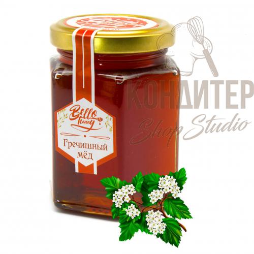 Мёд гречишный Bello honey 250гр стекл банка