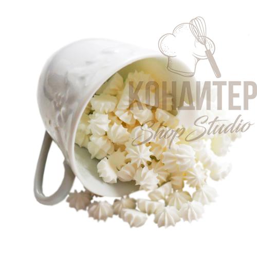 сахарные фигурки мини-безе белые