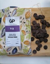 Шоколад GP Т-2 темный без сахара 53% какао 1кг